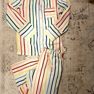 Colorful Striped women’s  Pajamas